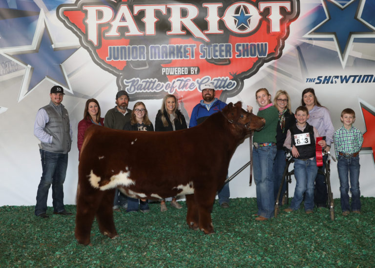 Keeton Show Steers Wolfforth, Texas